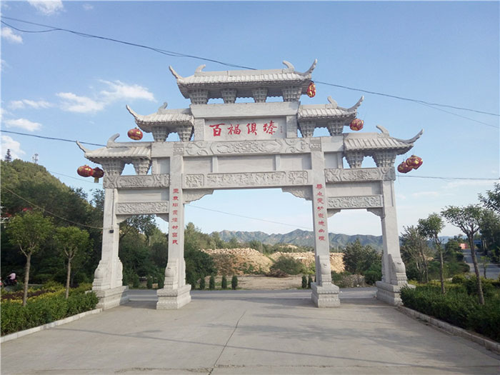 三门五楼石牌坊案例